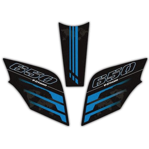 Stickers Réservoir Traction Pads pour Moto Suzuki V-Strom DL 650XT Antidérapant
