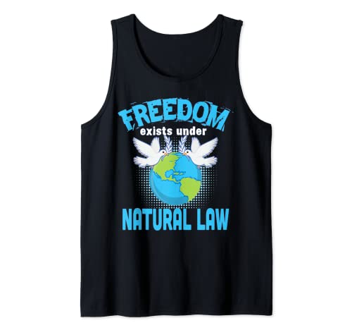 La libertad existe bajo la ley natural Camiseta sin Mangas
