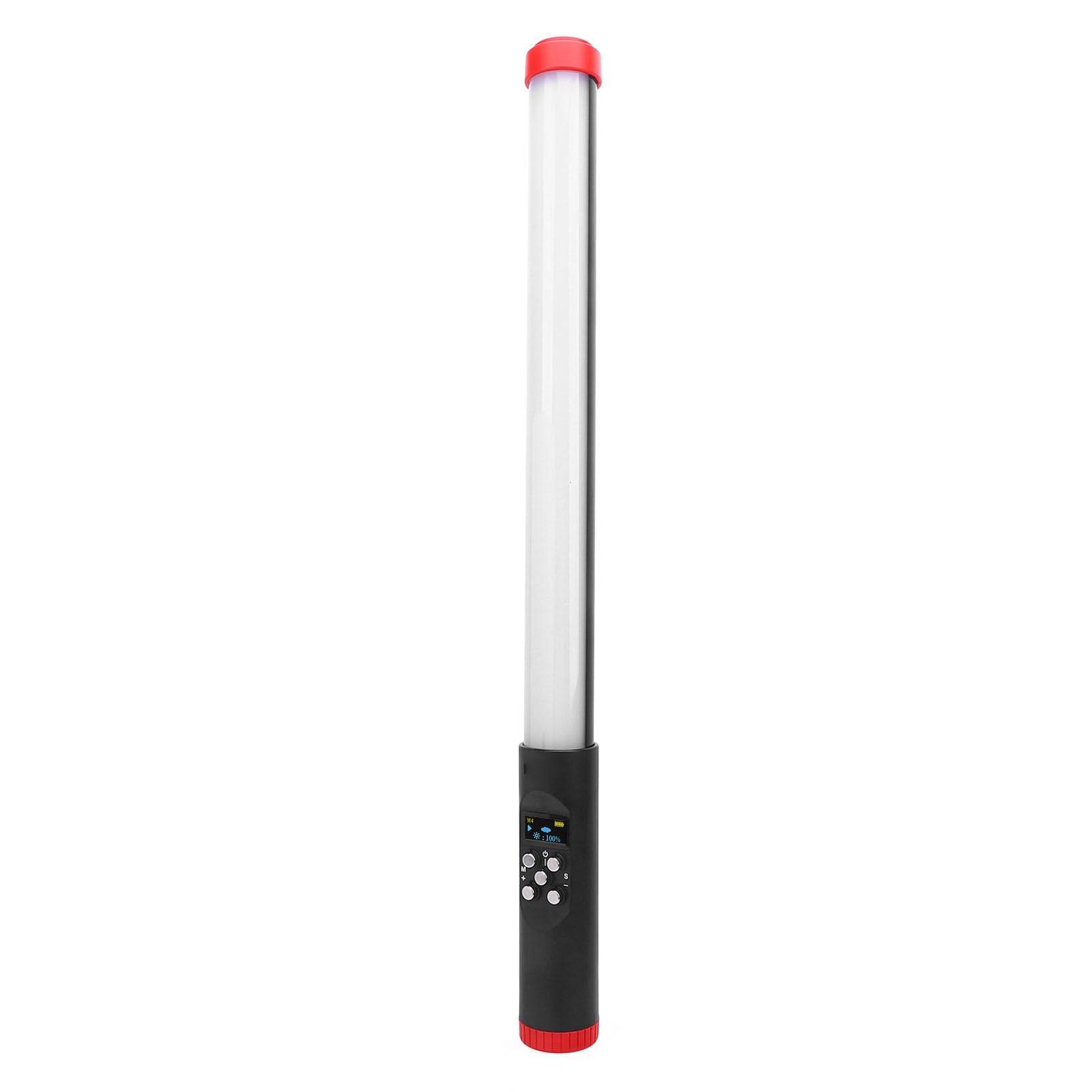 Focket Bacchetta Luminosa Portatile, Stick Luminoso RGB Dimmerabile Impermeabile 3000-6000K, Barra Luminosa RGB con Batteria Ricaricabile per Fotografia Vlog, Streaming Live e Videografia