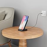Amazon Basics Base de carga inal mbrica de 10 W con certificaci n Qi