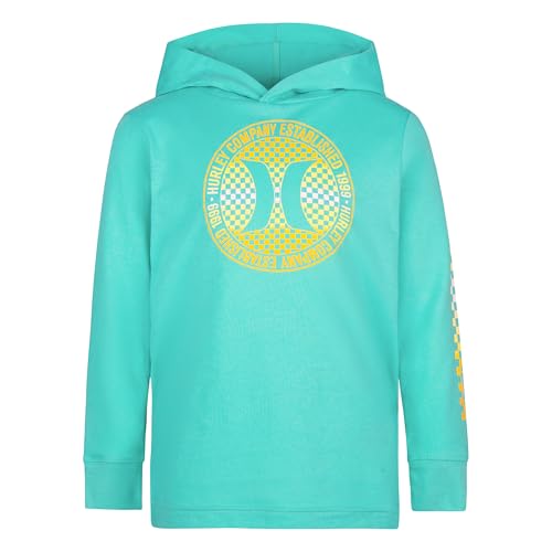 Image of Hurley boys Long Sleeve Hooded Graphic T-shirt