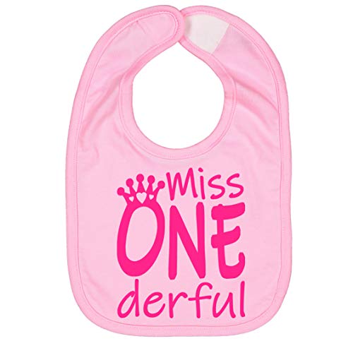 Aiden's Corner Handmade Cute Baby Girl 1st Birthday Bibs - First Birthday One Bib