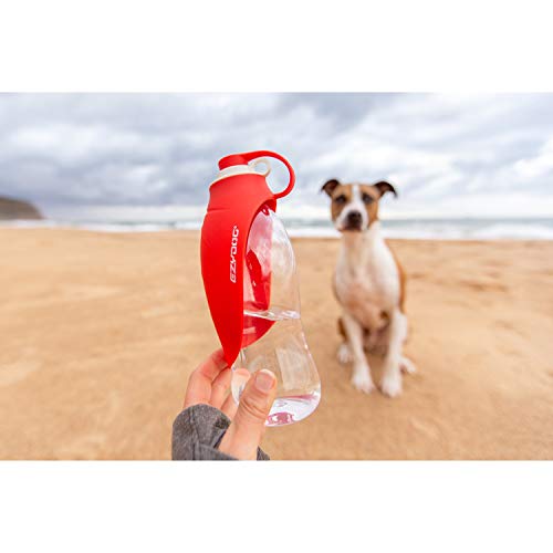 EzyDog Portable Dog Water Bottle, Red - Image 4
