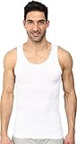 Spanx for Men Men's Targeted Core Tank White Tank Top LG (42-44)