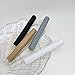 12 Pieces Nail Pen Cap Plastic Nail Brush Cap Nail Art Brush Cap Covers Manicure Pen Cap Cover Manicure Brush Cap Cover Nail Art Brush Protector Nail Pen Extender(Black, Grey, Khaki)