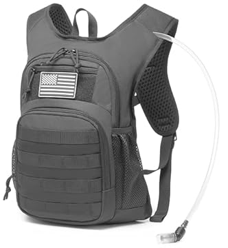 hiking backpack with water bladder