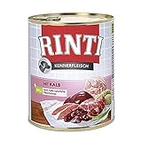 Rinti Pur Kennerfleisch Kalb für Hunde, 12er Pack (12 x 800 g)