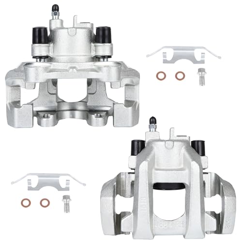 Image of SCITOO 18B5300 18B5301 Rear Left & Right Disc Brake Calipers Assembly w /Bracket For Dodge For Durango 2011-2018,For Jeep For Grand Cherokee 2011-2018