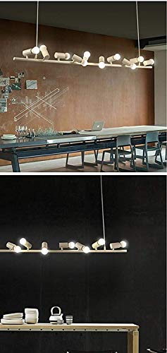 Éclairage de chambre moderne avec suspension design pour restaurant