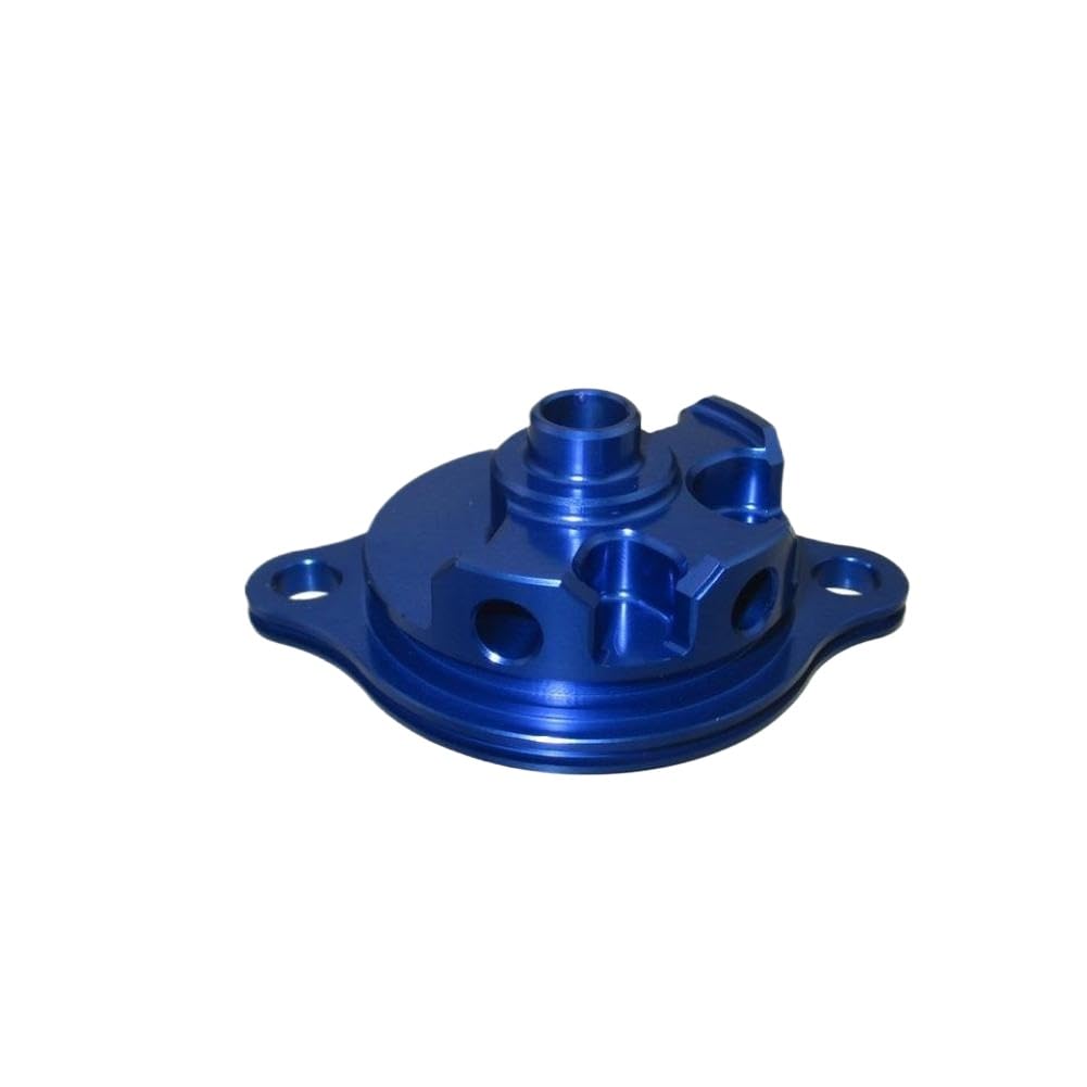 Coperchio Filtro Olio In Alluminio Compatibile Con Honda CRF150R(Blue) | Adatto ai modelli CRF150R e CRF150RB dal 2007 al 2022