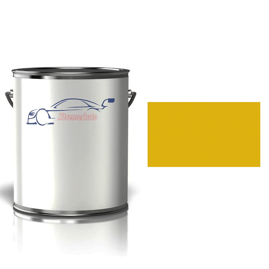 Xtremeauto RAL 1032 Broom Yellow 250ml RAL Paint Tin/Can Satin Finish Paint DIY Indoor/Outdoor Perfect Finish Quick Dry Arts, Crafts, Furniture, Home, Garden