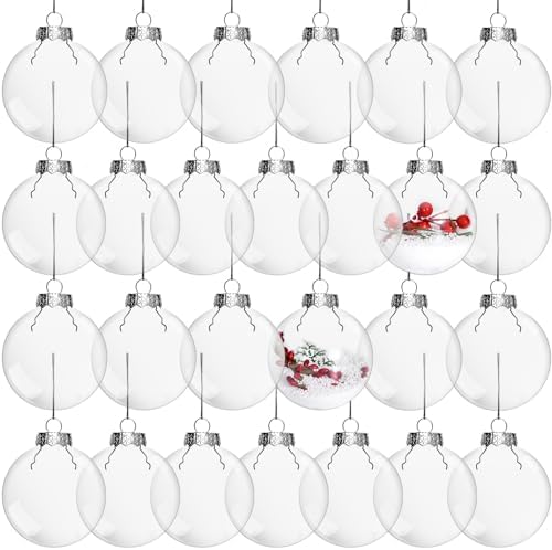 Adornos De Plástico Transparente Con Forma De Bombilla De