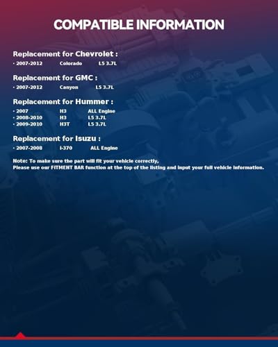 Image of KAX Engine Cylinder Head Gasket Set Compatible with Chevrolet Colorado /GMC Canyon 2007-2012 3.7L, Hummer H3 2007-2010, H3T 2009-2010, i-370 2007-2008, Head Gasket Kit, OE# HS26390PT, HS54982, ES71334