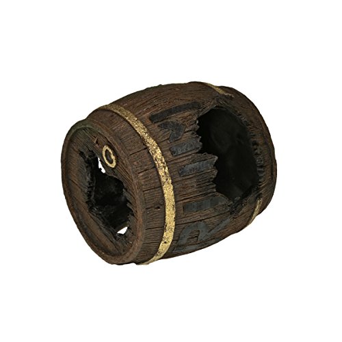 Blue Ribbon Pet Products 006038 Exotic Environments Rum Barrel Horizontal Blue Ribbon Pet Products 006038 Exotic Environments Rum Barrel Horizontal