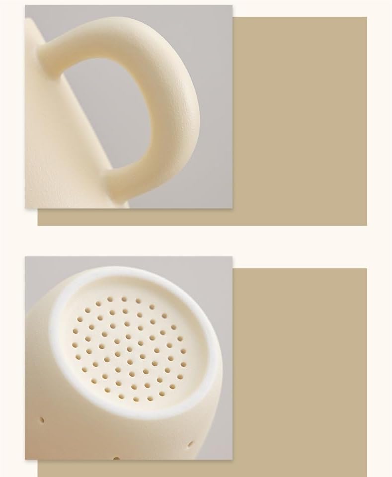 Kungfu Tea cup Cream Yellow Simple Modern Tea Cup Water Separation Practical Office Household With Lid Filter Ceramic Mugs Small Tea Cups