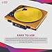 Acrylic Turntable Mat 11.75” - Lit Yellow Slipmat for 12