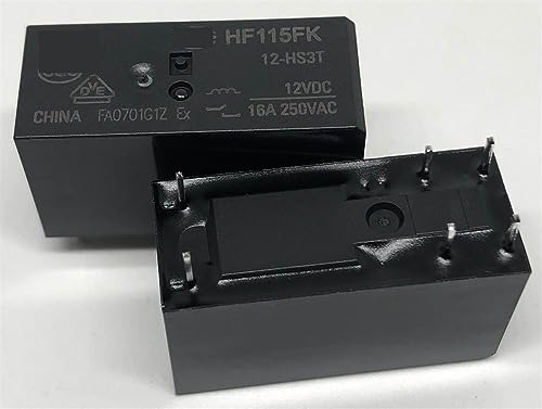 Relais HF115FK 12-HS3T anti-surchauffe pour circuit électrique 16A