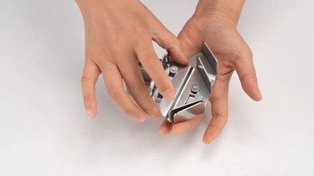 4-teilige Eckklemme Aus Edelstahl - 90 Grad Rechtwinklig, Verstellbar Für Holz & Metall