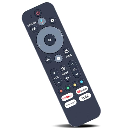 Télécommande vocale de rechange pour Philips Google 4K Smart TV RF553A