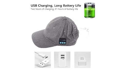 Casquette Bluetooth Intelligente, Imperméable, Avec Haut-parleurs, Sans Fil, Unisexe, Taille Unique