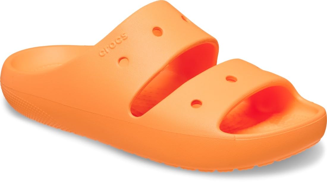 Crocs Unisex Adults Classic Sandal v2, Orangesicle, 6 UK Men/7 UK Women