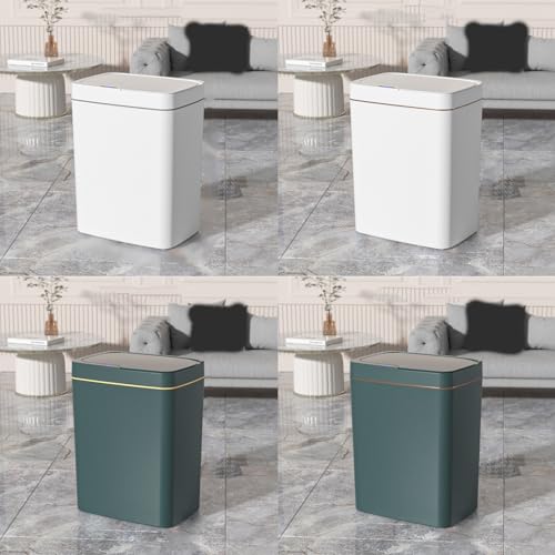 Bote de basura automático rectangular con sensor táctil miniatura 3