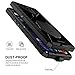 OnePlus 6T Case, 6T Phone Case, Armor Hybrid Aluminum Alloy Metal Cover Heavy Duty Soft Rubber Shockproof Protective Military Bumper Outdoor OnePlus 6T for Men with Tempered Glass Feitenn - Black