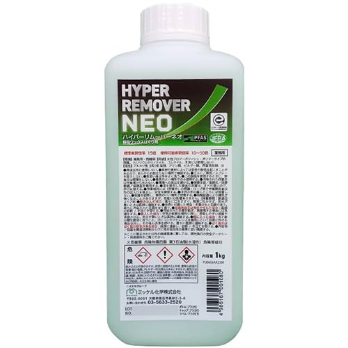 Amazon.co.jp: ミッケル化学 ハイパーリムーバーNEO 1kg×6本 : 産業