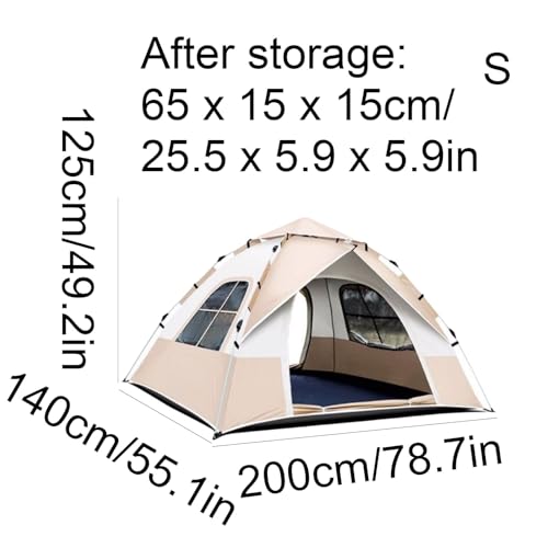 Carpa automática portátil multiuso para camping miniatura 2