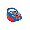 Lexibook Paw Patrol Gettoblaster CD-speler, microfoon meegeleverd, AUX-IN-aasluiting, Werk met AC of batterij, Blauw/Zwart, RCD108PA_10