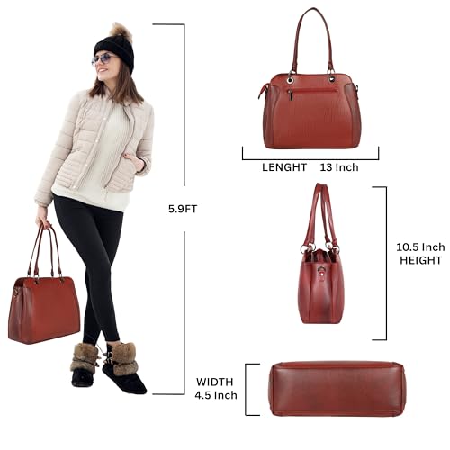 Image of Durable Satchel bag for Women Branded Stylish Top Hnadle Handbag