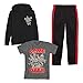 Bioworld Youth Boys Five Nights at Freddy's 3 pc Hoodie T-Shirt Jogger T-shirt combo-Small