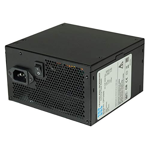 CWT 500W ATX PSU, Non Modular, APFC, 80 Plus, 85% Efficiency, 5 x