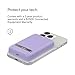 Belkin Portable Charger, Wireless Power Bank 5000 mAh MagSafe Charger 7.5W, Built-in Pop-up Kickstand - iPhone 17, Air, Pro, Pro Max, iPhone 16, AirPods, Apple Watch, Google Pixel 10, etc. - Purple