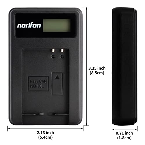 Cargador USB NB-10L para cámaras Canon PowerShot - Fernando Cortés