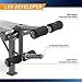 Marcy Competitor Adjustable Olympic Weight Bench with Leg Developer for Weight Lifting and Strength Training CB-729, Black