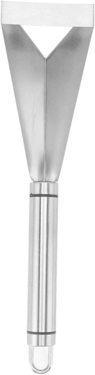 MISETAFruit Vegetable Carving Knife Stainless Steel Triangular Shape Channel Knife Tool for Home Kitc, Utility Cutlery Cutting Chopping Peeling for Fruit Vegetable