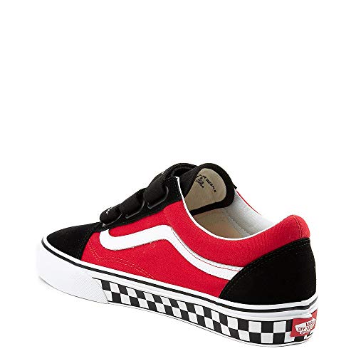 Vans Vans Unisex Skate Shoes (Red/Black 7355, Numeric_4_Point_5)