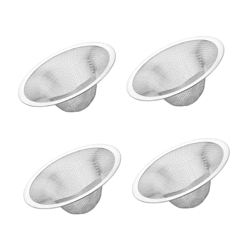 Coladores de acero inoxidable para fregadero cocina 4 piezas miniatura 3