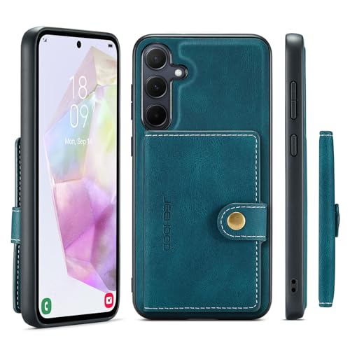 Coque portefeuille Samsung Galaxy A35 résolvant l'encombrement des cartes