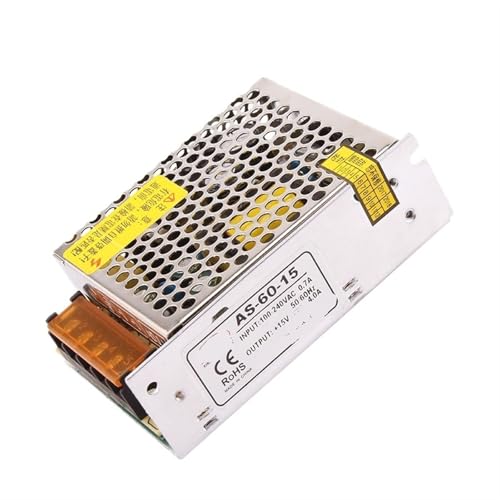 Alimentation à découpage AS-50-15 50W 15V 3.4A de petite taille pour intégration compacte