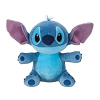 Disney Store Official Stitch Soft Toy, Lilo & Stitch, 31cm / 12\", Alien Plush, Blissful Buddies Collection, Suitable from Birth, 0+