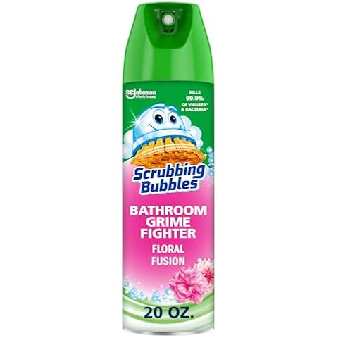 Scrubbing Bubbles Floral Fusion Cleaner Cover