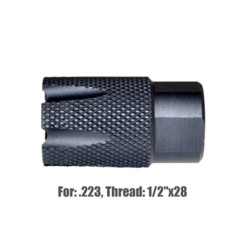 image for AUSEVO TacticaI Reinforced Muzzle Steel 1/2 x 28 Black Device