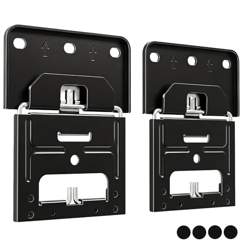 Support mural fin pour TV dans le salon pour un gain de place maximal
