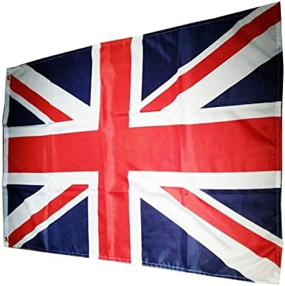 5X3FT Union Jack Large Flag High Quality Brass Eyelets Double - Foto 5