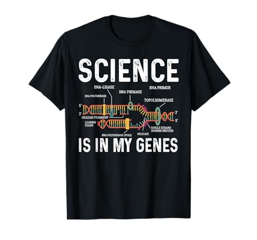 Science Is In My Genes - Divertente regalo per amanti della scienza Maglietta