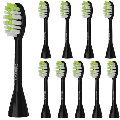 Chinystyle �����p���u���V�w�b�h Philips One Sonicare �d�����u���V HY1200 HY1100�ɑΉ� ���u���V�w�b�h �u���b�N - 10�p�b�N