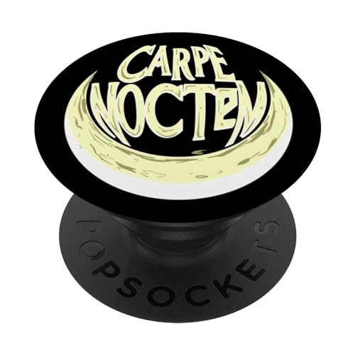 Proverbe latin - Carpe Noctem PopSockets PopGrip Adhésif