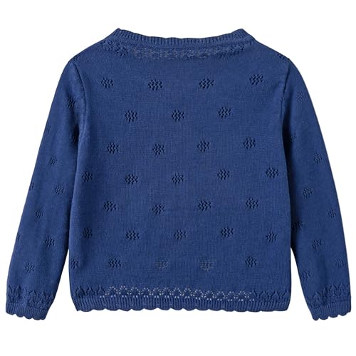 Toddler Girls Knit Cropped Bolero Shrug Little Kids Long Sleeve Open Front Cardigan Sweater, 6Months-7Years2